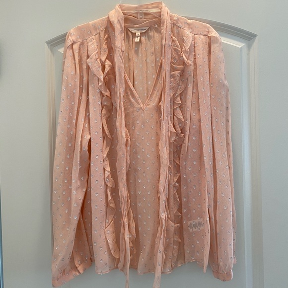 Like NEW!! Rebecca Taylor silk blouse - Picture 6 of 9